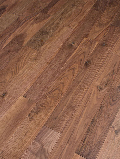 Инженерная доска Wood Bee Орех американский матовый ABCD 1200×125×12